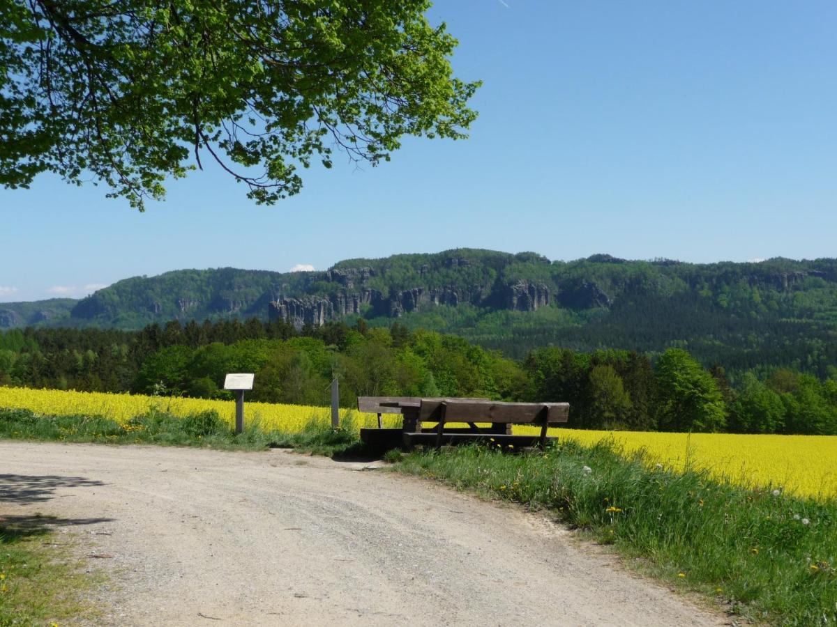 4-Bettzimmer Saechsische Schweiz Mittelndorf Экстерьер фото