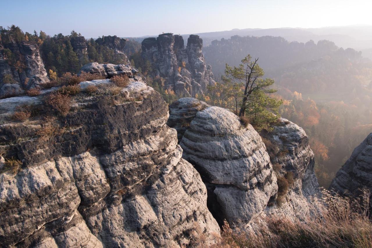 4-Bettzimmer Saechsische Schweiz Mittelndorf Экстерьер фото
