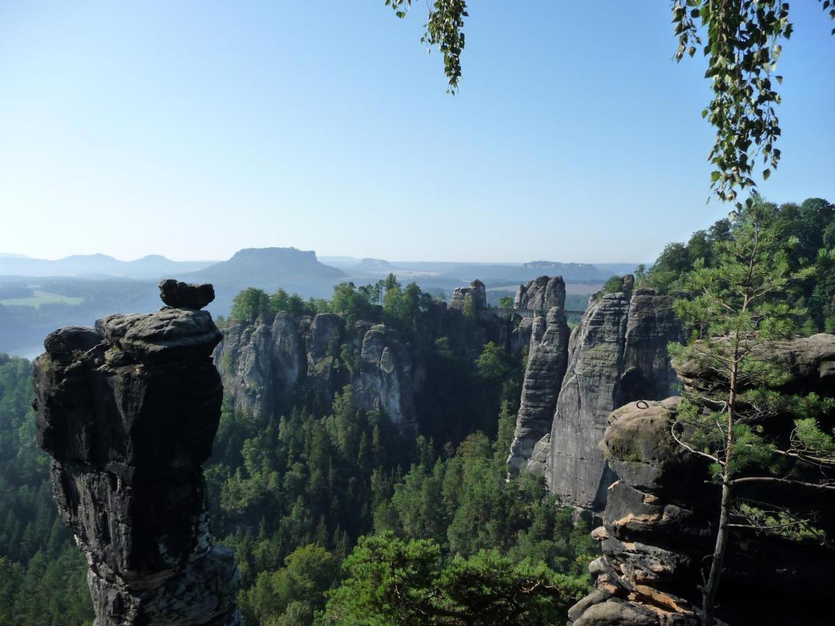 4-Bettzimmer Saechsische Schweiz Mittelndorf Экстерьер фото